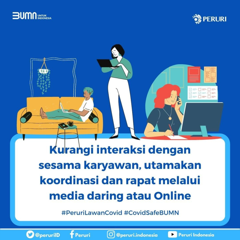 Kurangi Interaksi dengan Sesama Karyawan