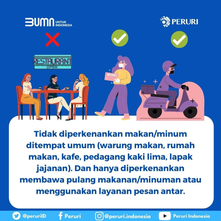 Tidak Diperkenankan Minum Ditempat Umum