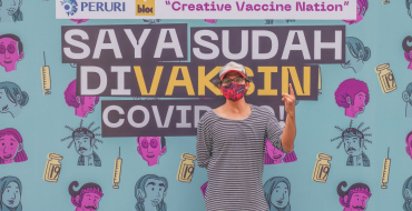 Peruri & M Bloc Space Gelar Sentra Vaksinasi Covid-19, Creative Vaccine Nation