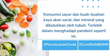 Konsumsi Sayur dan Buah-Buahan Kaya Akan Serat