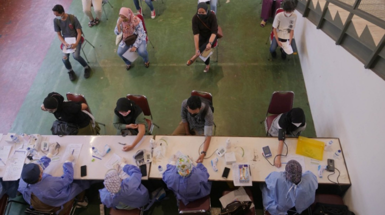 Creative Vaccine Nation Dosis Kedua di M Bloc Space Berjalan Aman dan Lancar